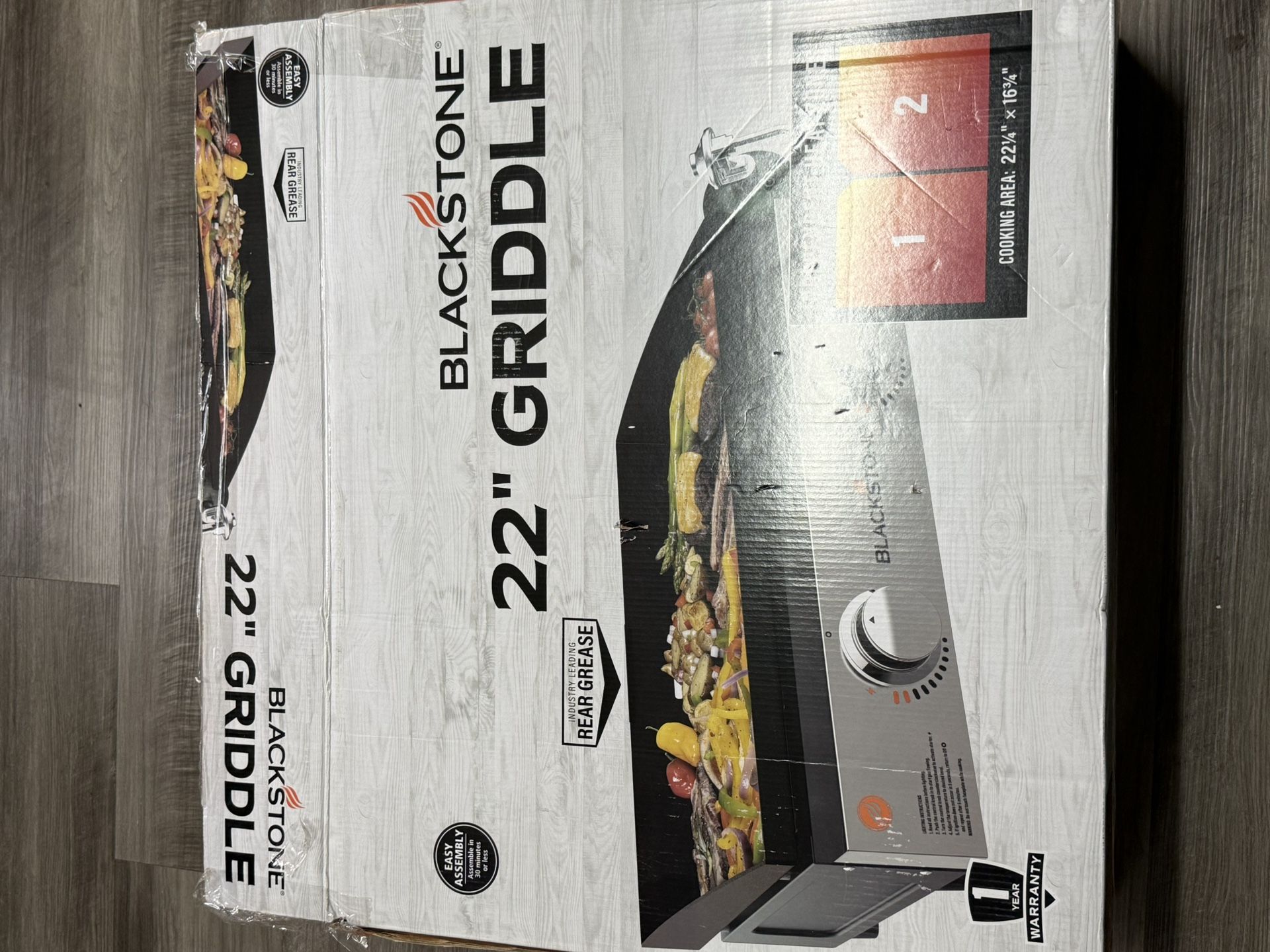 Black stone 22’ griddle