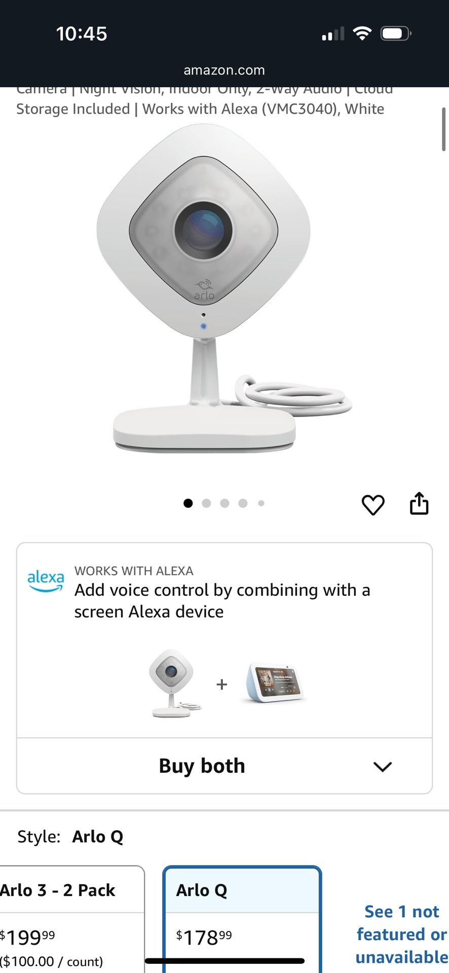 Alto q HD Security Camera