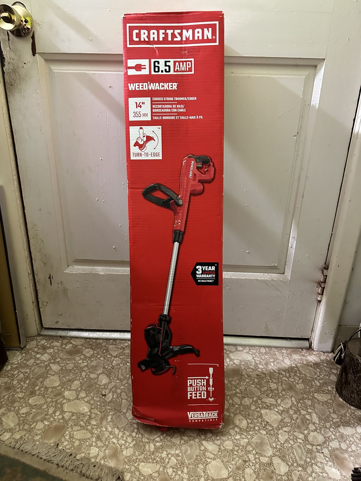 Craftsman 6.5 amp weed wacker deals
