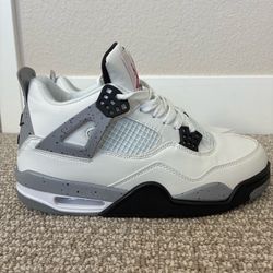 Jordan 4 White Cement