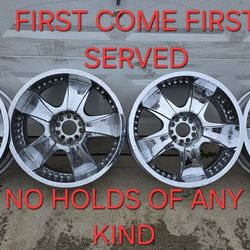 20 Inch Rims....FIRST $125 TAKES THEM