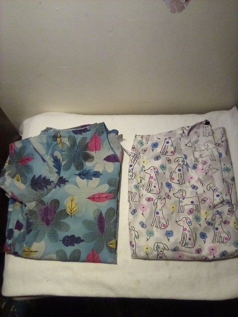 Work Scrubs Tops