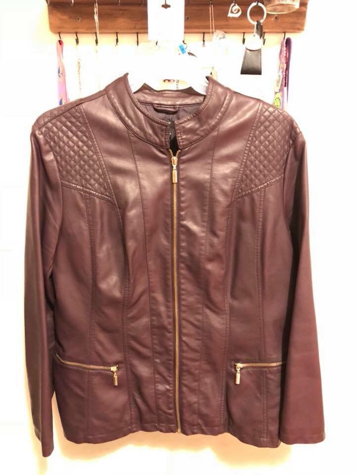 Women’s Alfani Leather Jacket