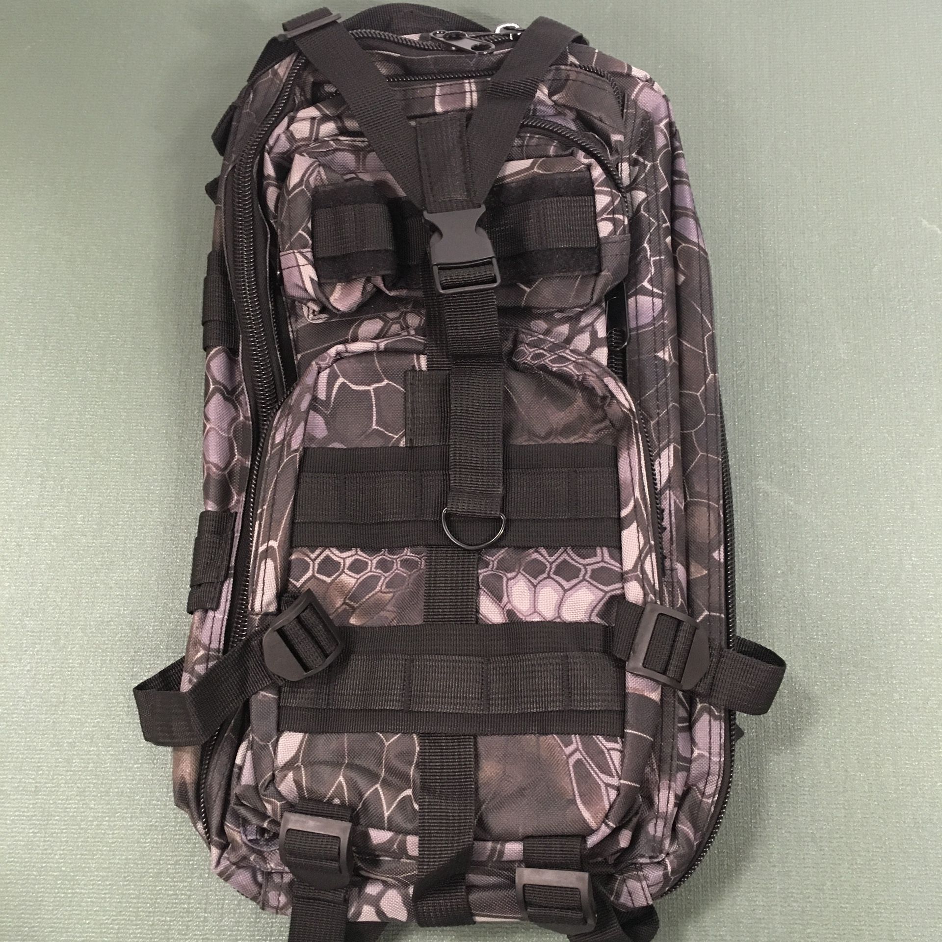 Tactical Backpack, Military Backpack 30L Black Python