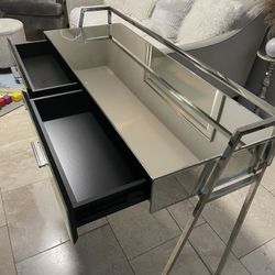 Mirrored Desk Vanity