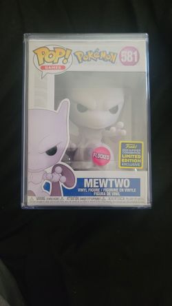 Mewtwo Flocked Funko Pop 581