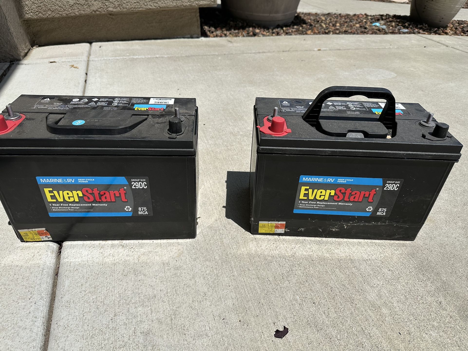 EverStart Marine & RV battery