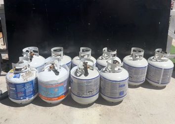 Empty Gas Tanks