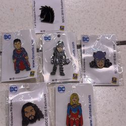 ComicCon Exclusive Pins