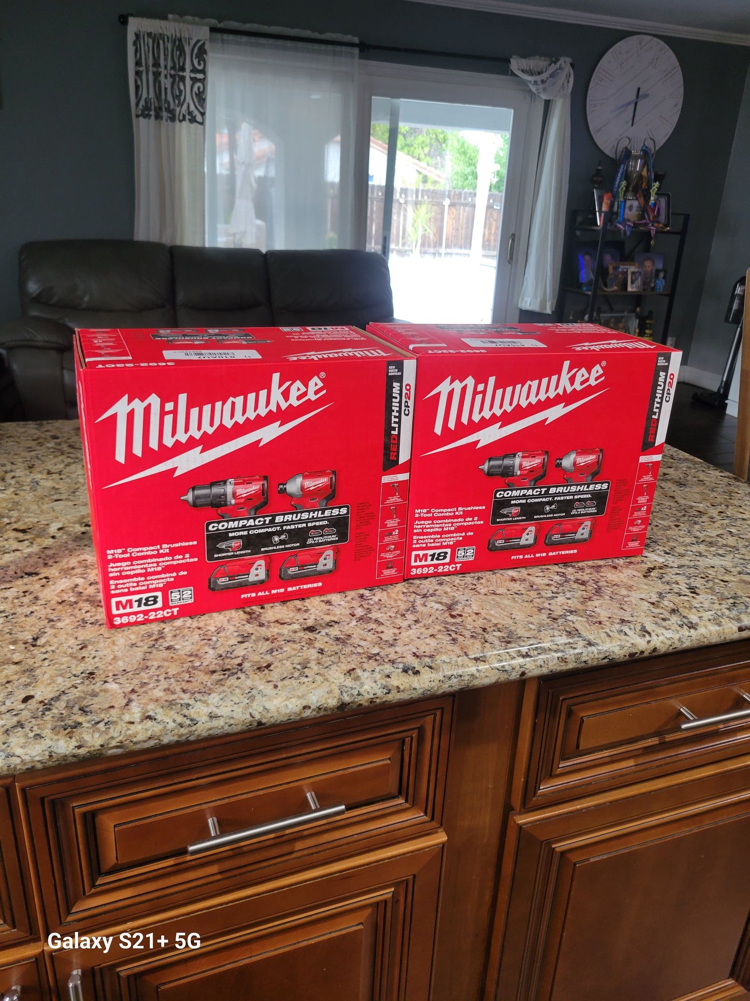 Milwaukee Drill Set New 