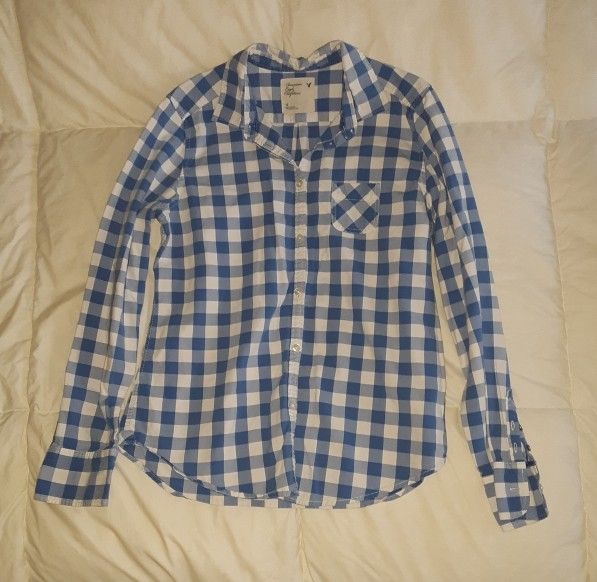 American Eagle Outfitters Plaid Shirt (Womens 12)