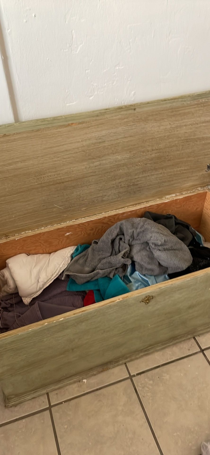 Wooden Hope Chest
