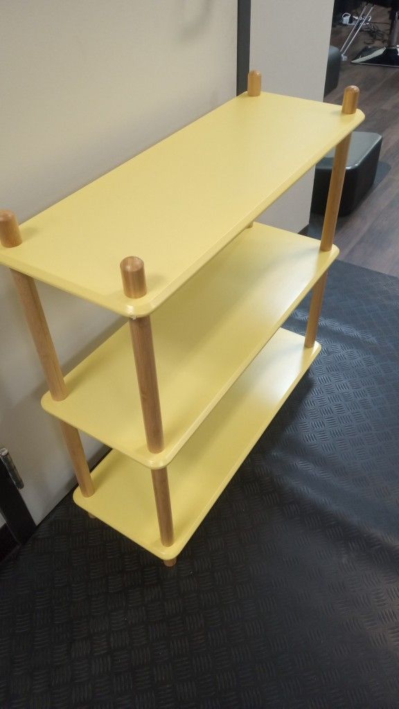 3-Tier Bamboo Open Bookcase, Storage Organizer