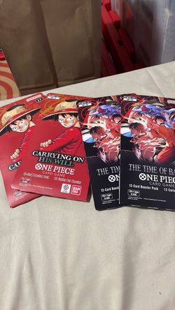 One Piece sleeved booster pack