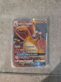Pokémon Charizard GX sm60 Full art black star promo