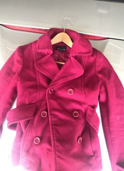 Women's Pink Forever 21 Peacoat Jacket Size M