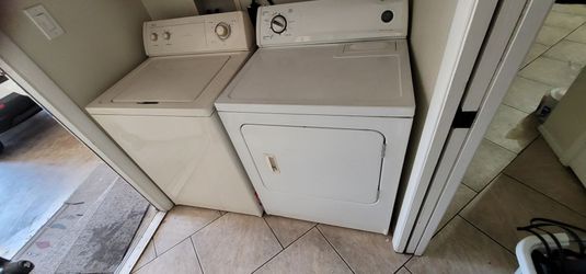 Washer and dryer