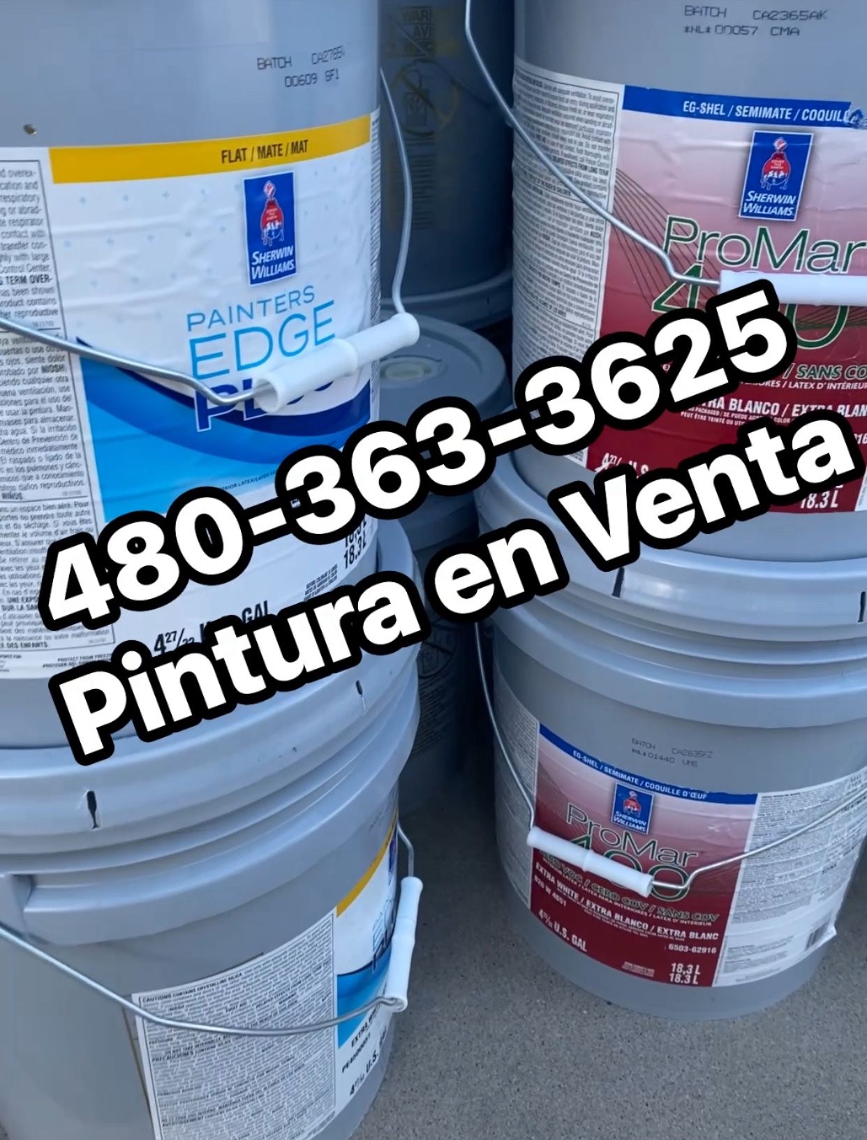 Pintura Nueva En Venta Paint Sale