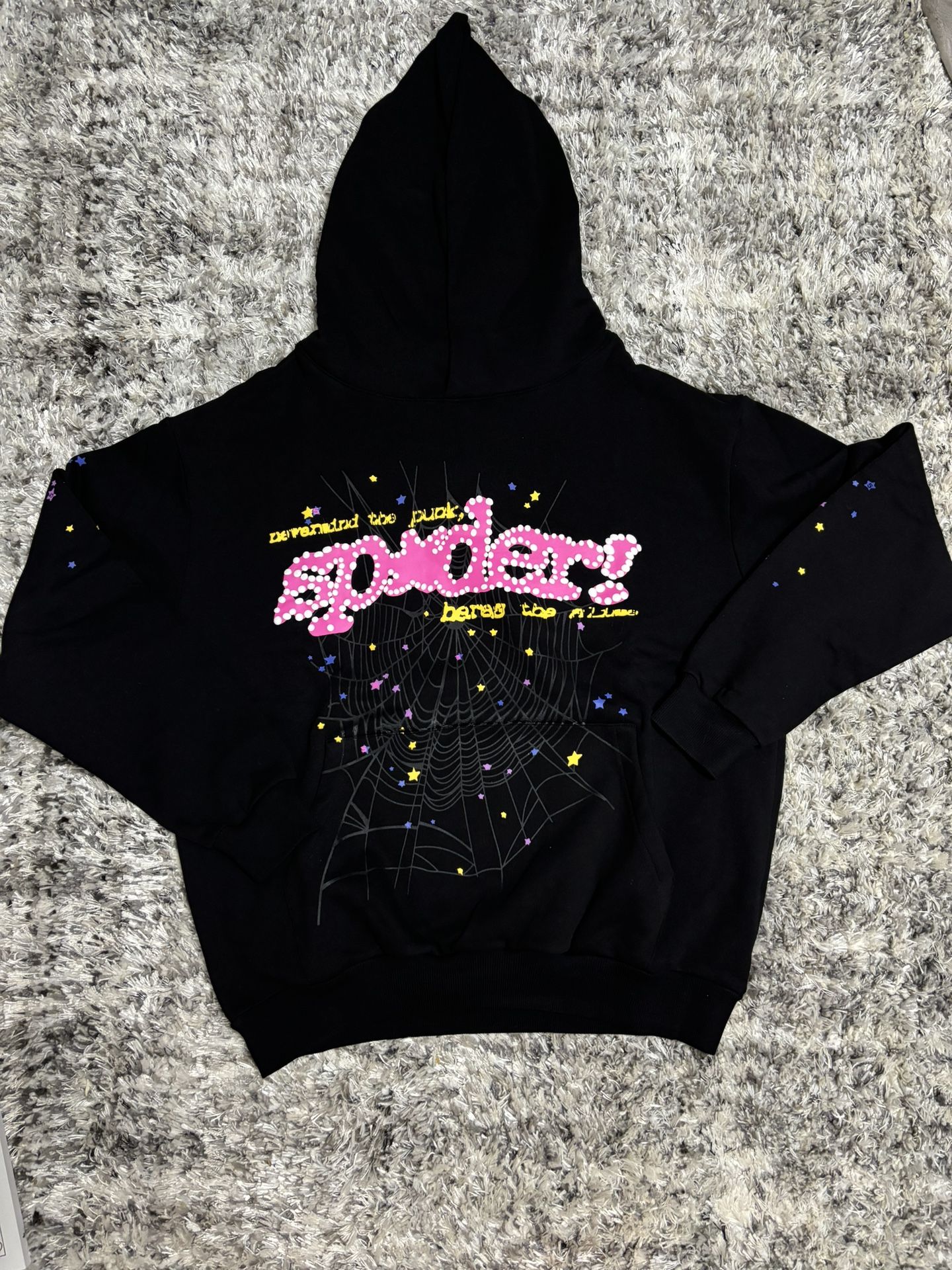BRAND NEW Black Spider Worldwide Hoodie In Size Medium