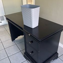 Free Couch, Coffee Table, And Two Desk 