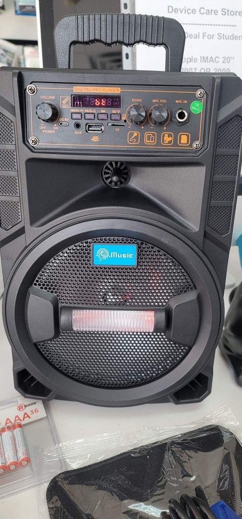 BLUETOOTH STEREO LOUD SPEAKER SUBWOOFER 8''