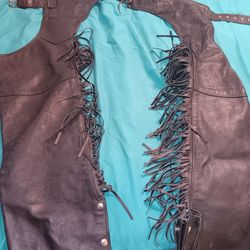 Wemons Leather Biker Chaps