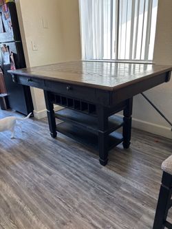 Table and chairs