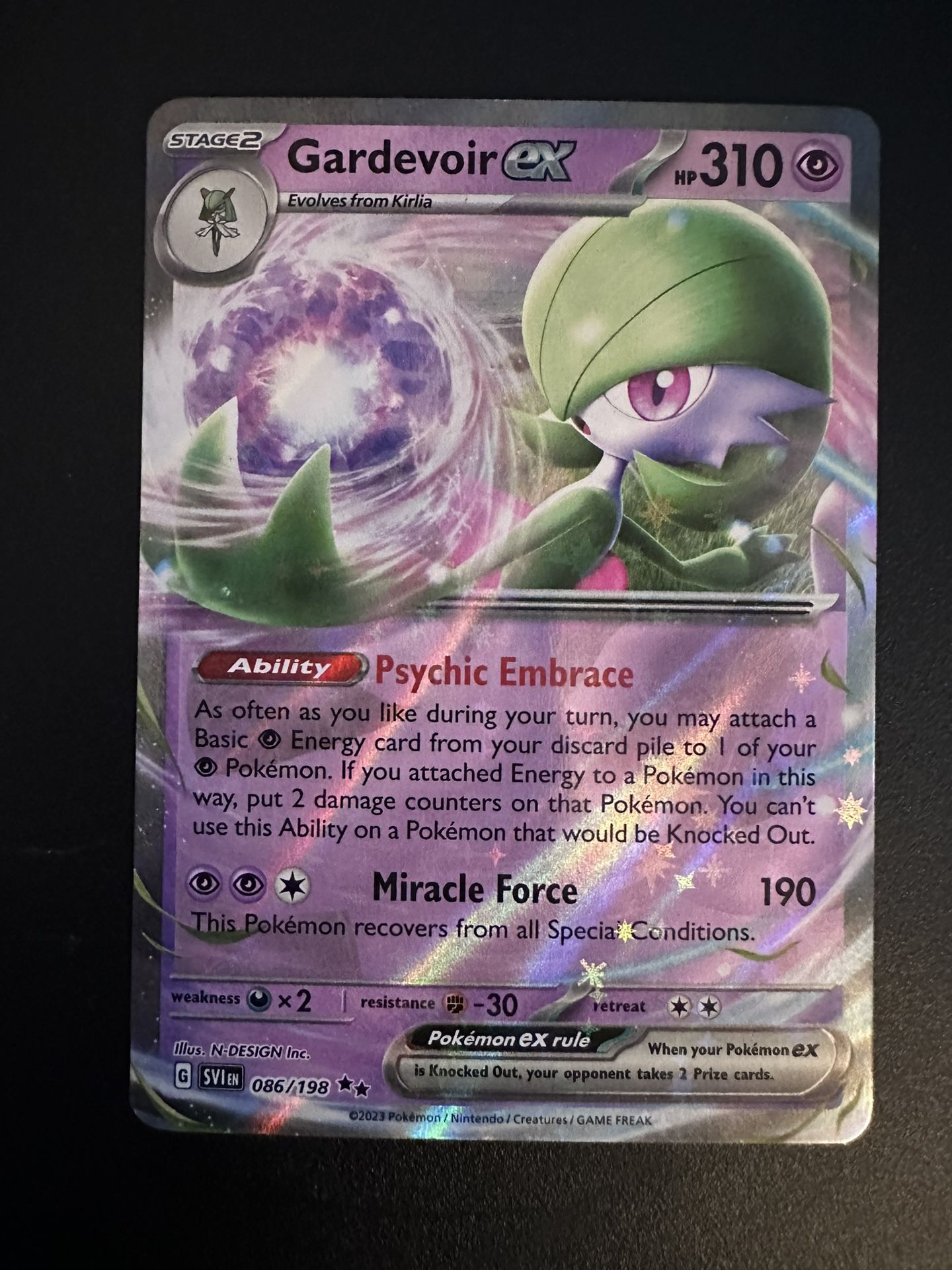 Gardevior EX Stage 2