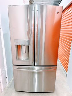 GE Stainless French Door Refrigerator 