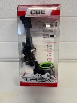 CBE Trek Pro Bow Sight 1 Pin .019 New