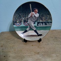 Vintage Babe Ruth The CALLED SHOT Delphi Legends Of  Baseball Collector Plate.