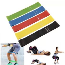 Resistance Bands Exercise Weight Workout Dumbbells 