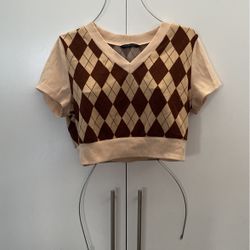 Light And Dark Brown Shirt 