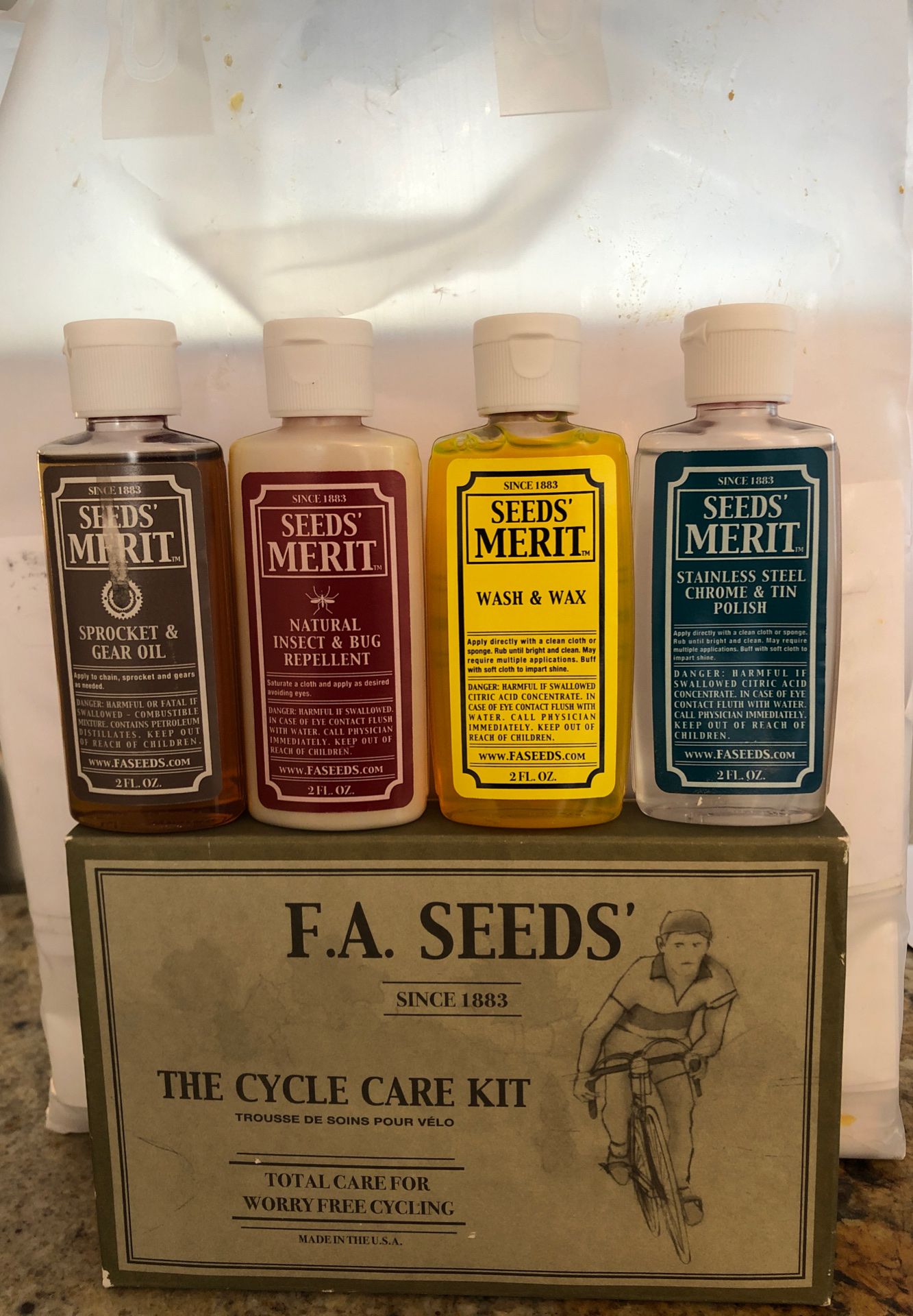 F. A. Seeds’ The Cycle Care Kit