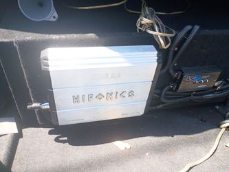 12" speakers  with amp and LG booster