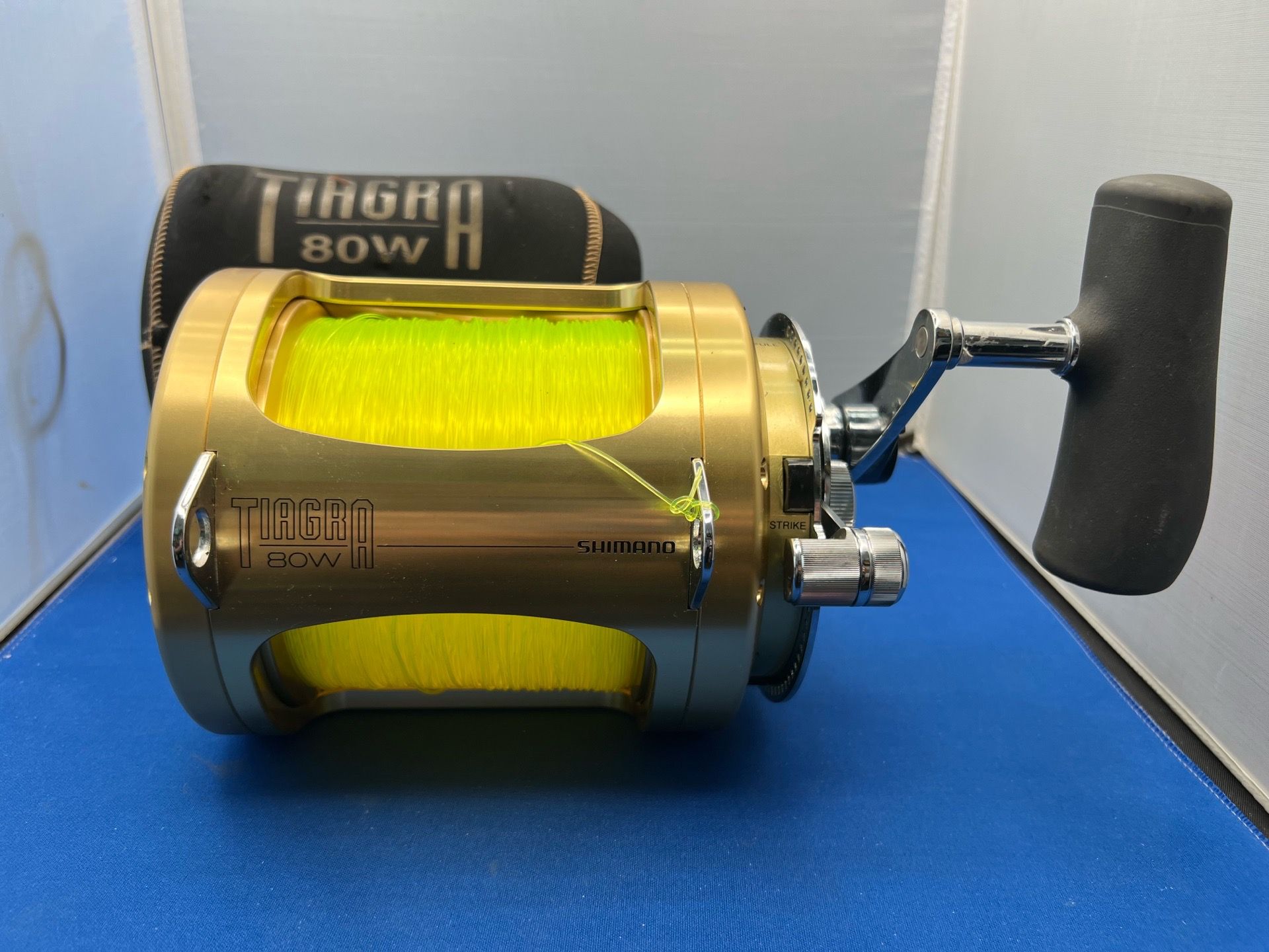 Shimano Tiagra 80W Fishing Reel 2- Speed 80 Wide Made In Japan