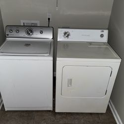 Washer And Dryer