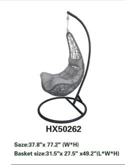 Outdoor/Indoor Basket Swing Adult (New)