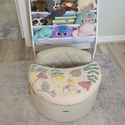 Crate & Barrel Floral Garden Baby And Kids Activity Chair