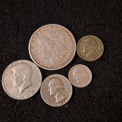 5-Silver Coins