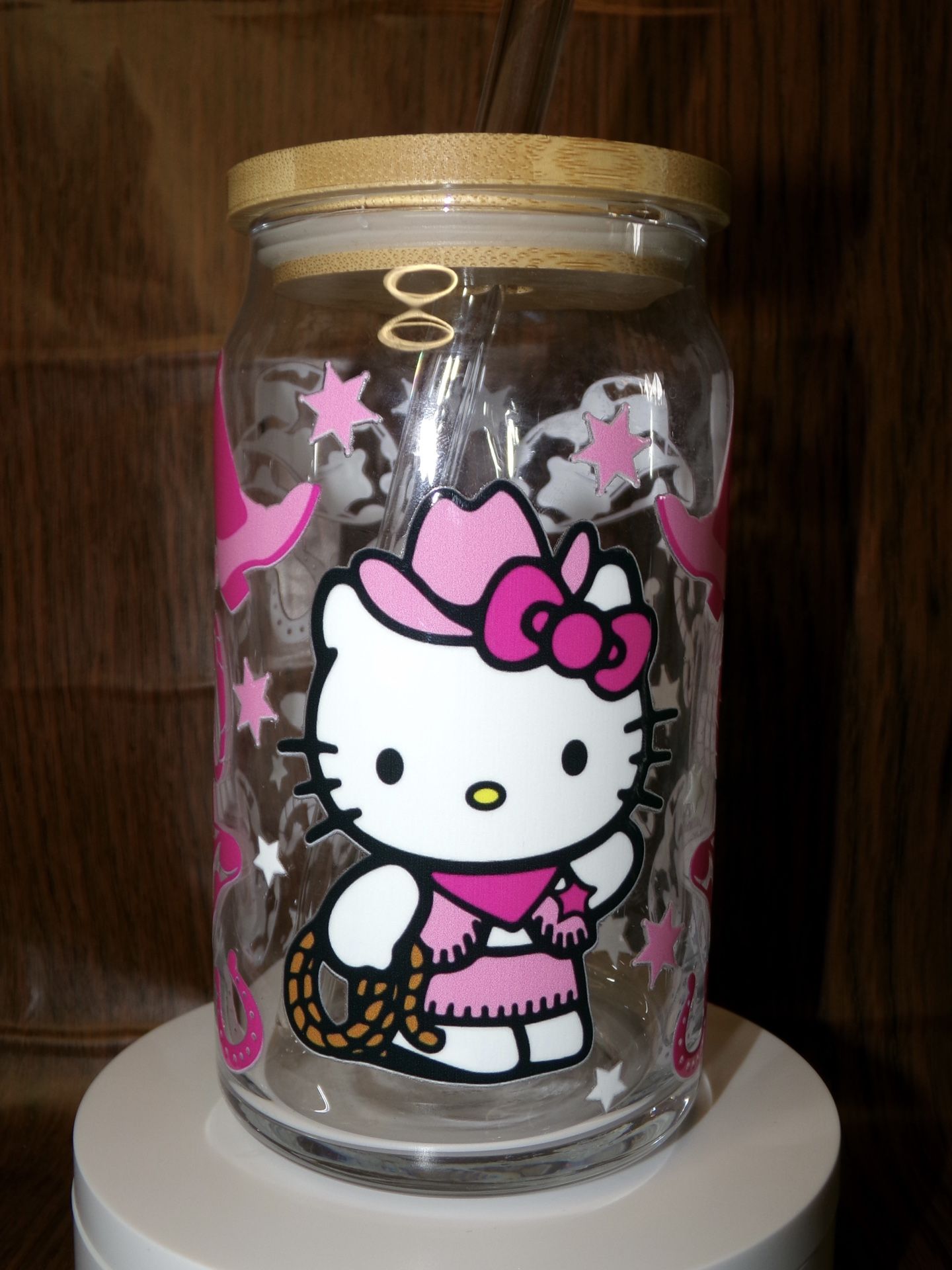 Hello Kitty Glass Tumbler