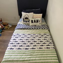 Twin bed & mattress 