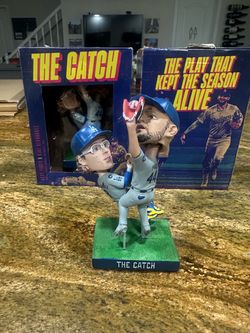 “The Catch” bobble head Dodgers Kike and Pages World Series game saving catch