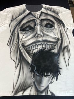 Custom air brushed tshirt