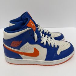 NIKE AIR JORDAN 1 MID GAME “KNICKS” Size 8.5