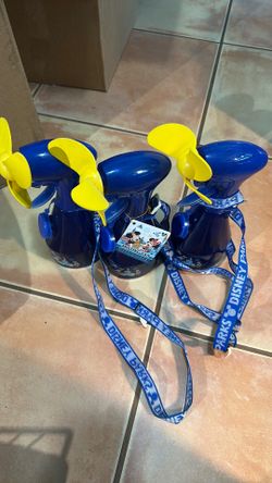 3 Disney Misting Fan Spray Bottles