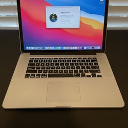Late 2013 MacBook Pro 15” Inch 2.3ghz 16GB 512GB SSD