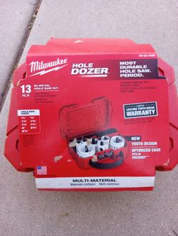 Milwaukee Hole Dozer.