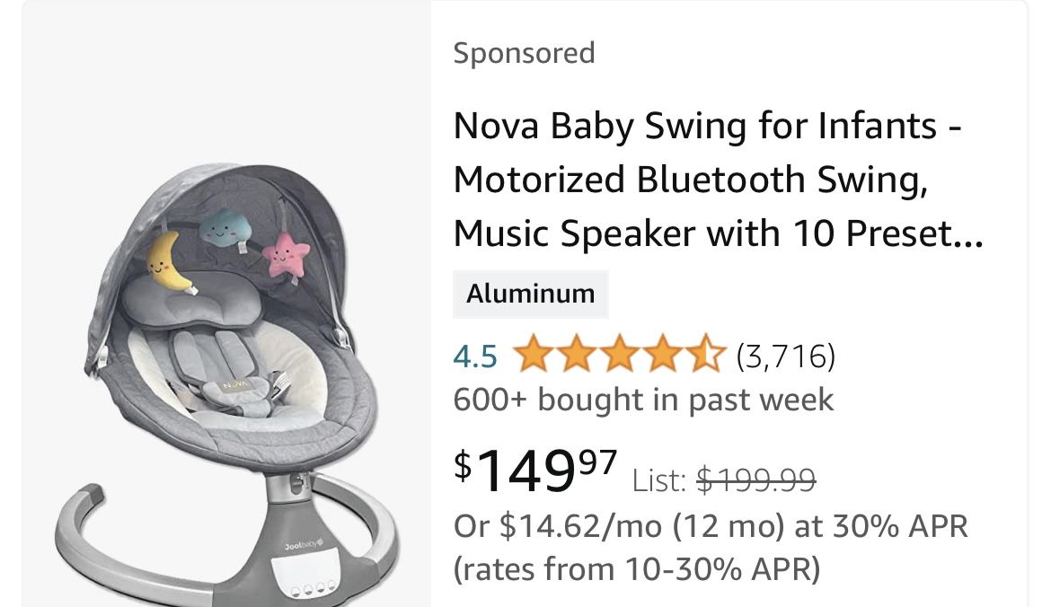 Nova Baby Swing