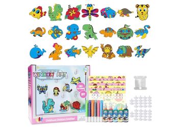 Window Art Suncatcher DIY Craft Kit for Kids